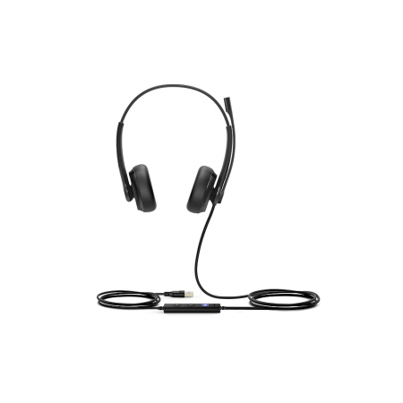YEALINK UH34 Dual Teams - проводная USB стерео гарнитура, сертифицирована для Teams YEALINK UH34 Dual Teams - проводная USB стерео гарнитура, сертифицирована для Teams