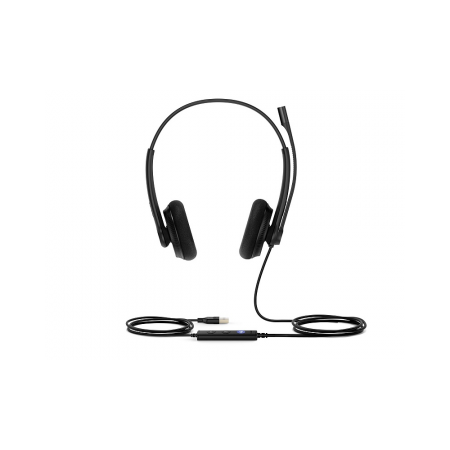 YEALINK UH34 Lite Dual Teams - проводная USB стерео гарнитура, сертифицирована для Teams YEALINK UH34 Lite Dual Teams - проводная USB стерео гарнитура, сертифицирована для Teams
