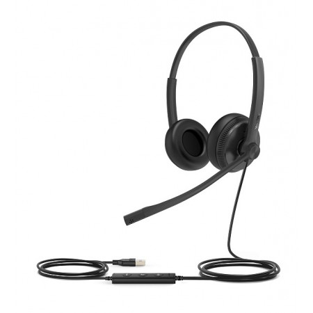 YEALINK UH34 SE Dual UC USB-C - проводная USB стерео гарнитура YEALINK UH34 SE Dual UC USB-C - проводная USB стерео гарнитура