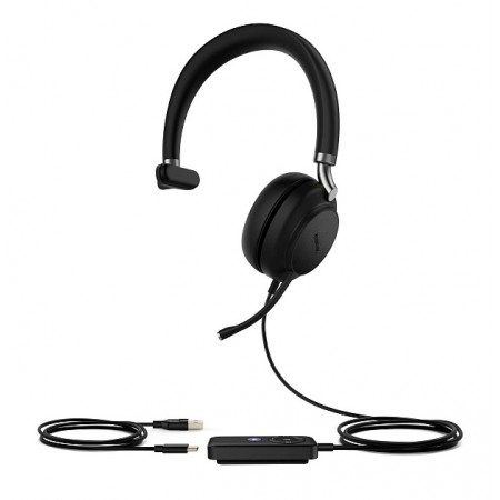 YEALINK UH38 Mono Teams - проводная USB моно гарнитура с Bluetooth YEALINK UH38 Mono Teams - проводная USB моно гарнитура с Bluetooth