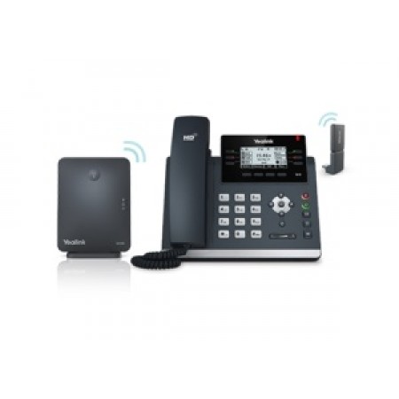 YEALINK W41P - беспроводной (DECT) стационарный телефон YEALINK W41P - беспроводной (DECT) стационарный телефон