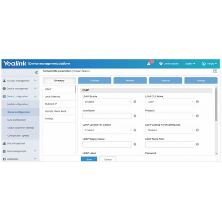 YEALINK Device Management Platform (YDMP) YEALINK Device Management Platform (YDMP)