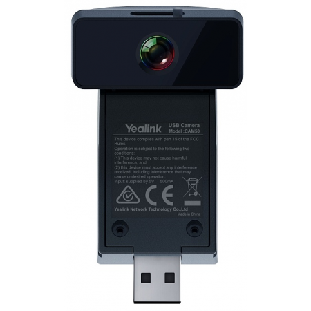 YEALINK CAM50 (new version) - HD-видеокамера для IP-телефонов YEALINK SIP-T58W, SIP-T58W Pro и MP58-серии YEALINK CAM50 (new version) - HD-видеокамера для IP-телефонов YEALINK SIP-T58W, SIP-T58W Pro и MP58-серии