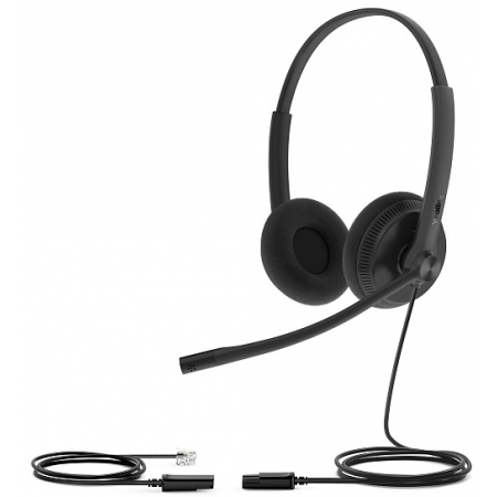 YEALINK YHS34 Lite Dual - проводная стерео гарнитура YEALINK YHS34 Lite Dual - проводная стерео гарнитура