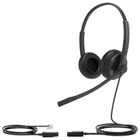 YEALINK YHS34 Dual - проводная стерео гарнитура YEALINK YHS34 Dual - проводная стерео гарнитура