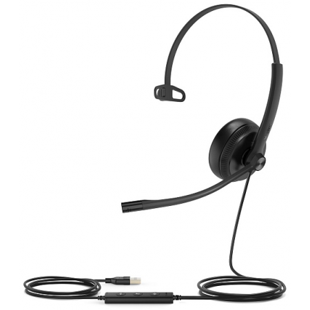 YEALINK UH34 Mono UC - проводная USB моно гарнитура YEALINK UH34 Mono UC - проводная USB моно гарнитура