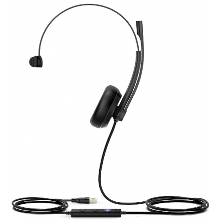 YEALINK UH34 Mono Teams - проводная USB моно гарнитура, сертифицирована для Teams YEALINK UH34 Mono Teams - проводная USB моно гарнитура, сертифицирована для Teams