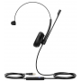 YEALINK UH34 Mono Teams - проводная USB моно гарнитура, сертифицирована для Teams YEALINK UH34 Mono Teams - проводная USB моно гарнитура, сертифицирована для Teams