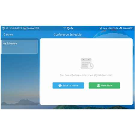 YEALINK VP59 VCS License - лицензия для видеотелефона YEALINK VP59 YEALINK VP59 VCS License - лицензия для видеотелефона YEALINK VP59